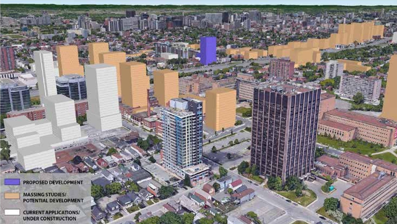 Rendering of building from page 17 of the file '2022-08-25 - DESIGN BRIEF - D02-02-22-0082'