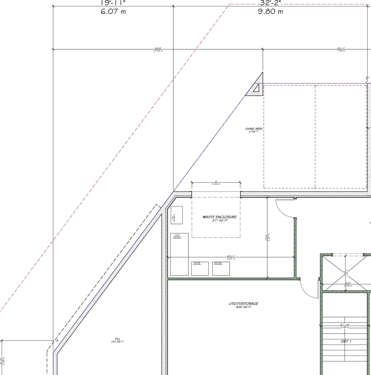 Floor plan for project from page 2 of the file '2023-04-04 - Site Plan, Floor Plans & Elevations - D02-02-22-0090'