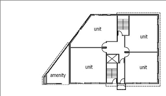 Floor plan for project from page 12 of the file '2022-10-12 - Design Brief - D02-02-22-0090'