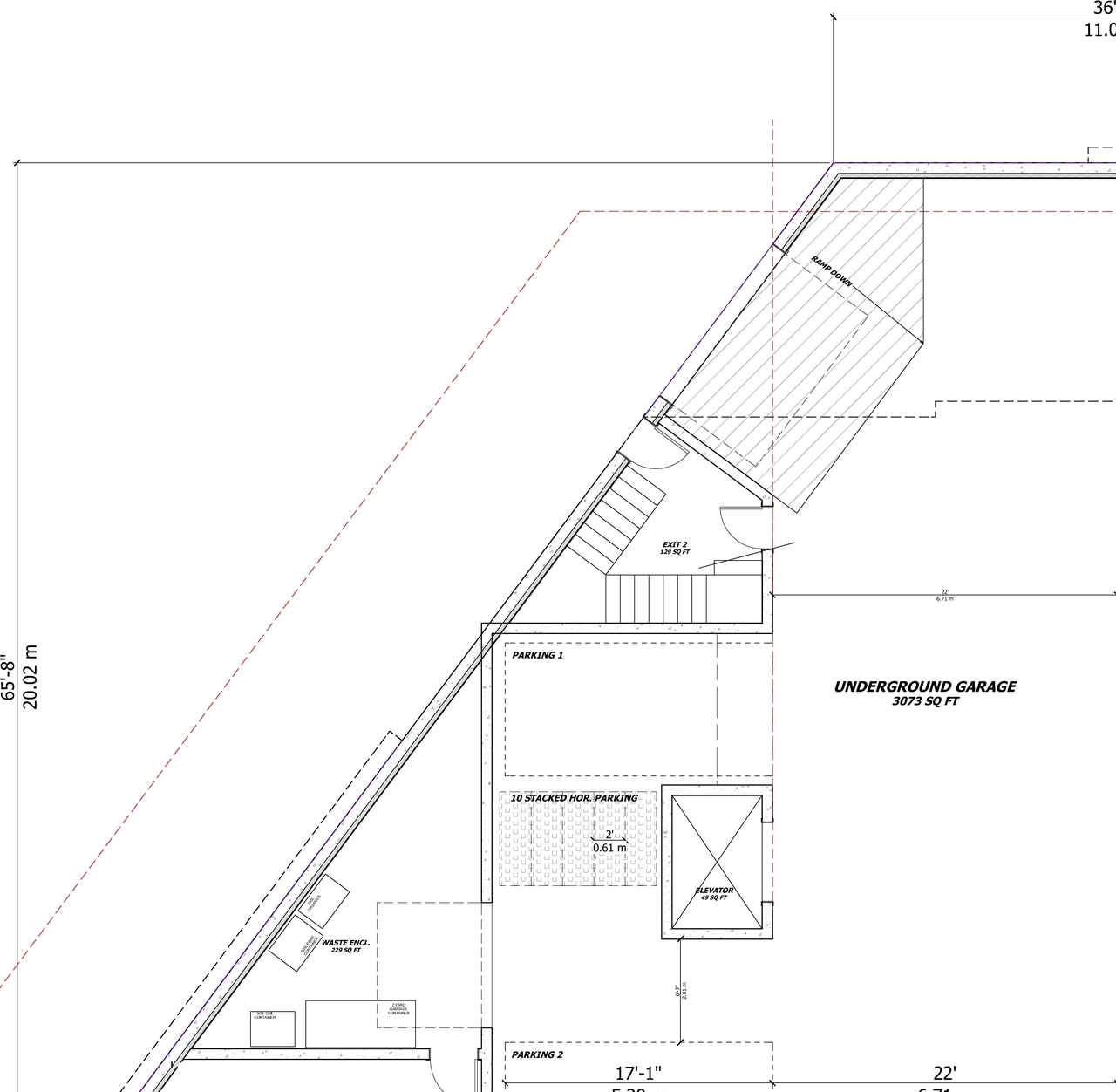 Floor plan for project from page 1 of the file '2025-06-19 - Floor Plans and Elevations - D02-02-22-0090'