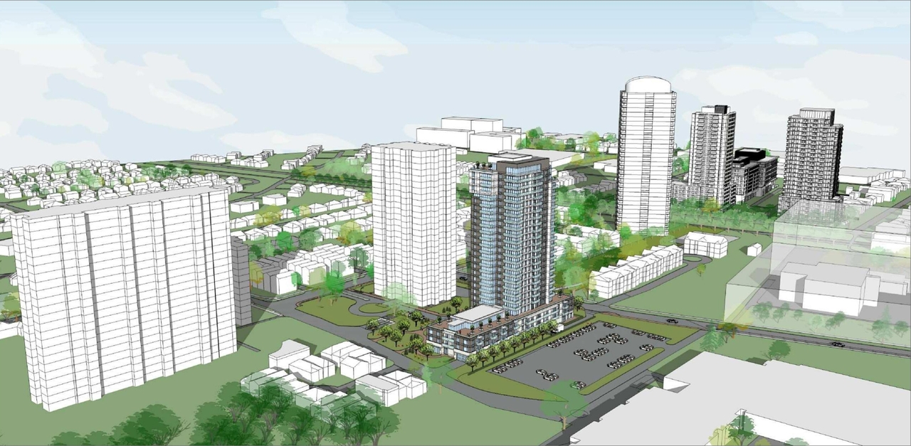 Rendering of building from page 3 of the file '2023-06-27 - Perspectives - D02-02-22-0099'