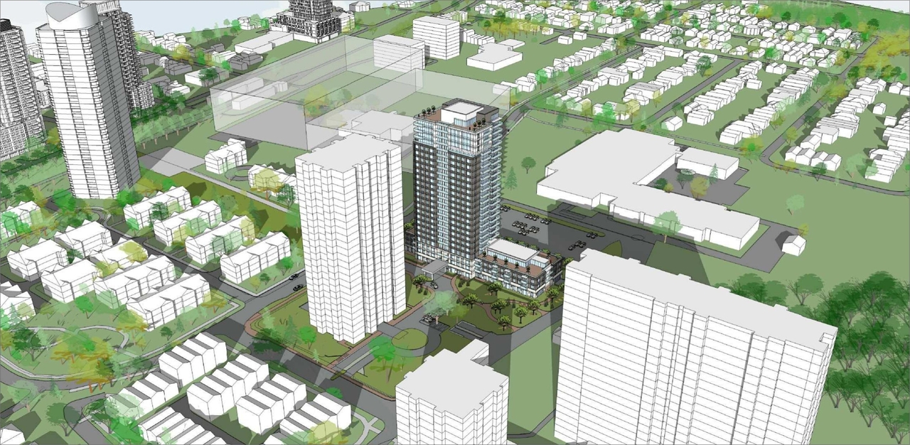 Rendering of building from page 3 of the file '2023-06-27 - Perspectives - D02-02-22-0099'