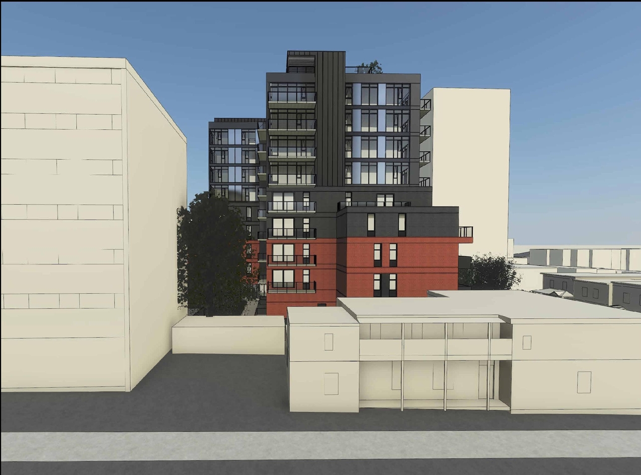 Rendering of building from page 8 of the file '2023-04-03 - 3D - Renderings - D02-02-22-0102'