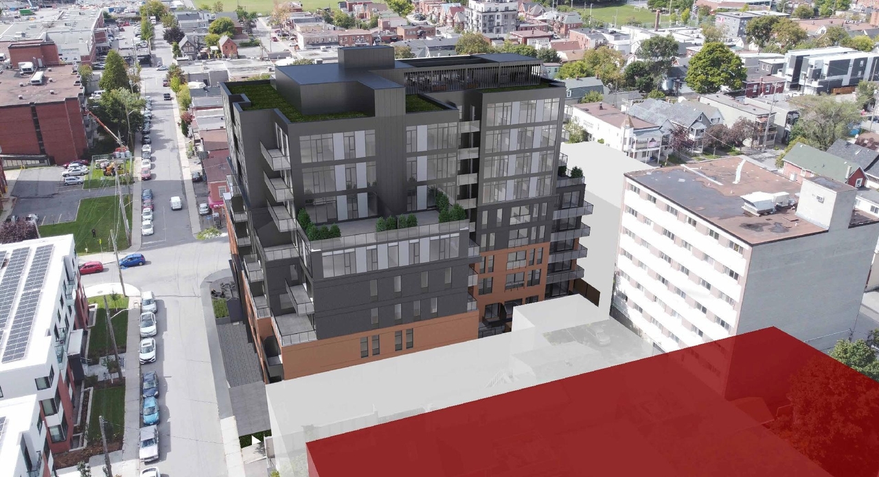 Rendering of building from page 4 of the file '2022-11-03 - 3D Renderings - D02-02-22-0102'