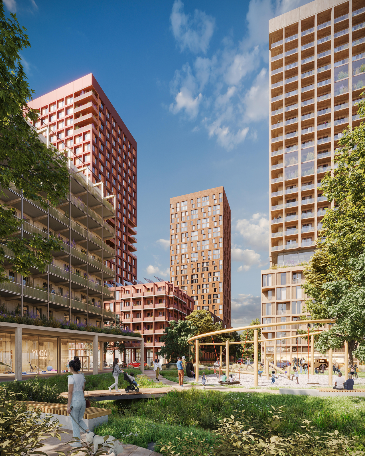 Rendering of building from page 3 of the file '2022-11-18 - Renders - D02-02-22-0108'