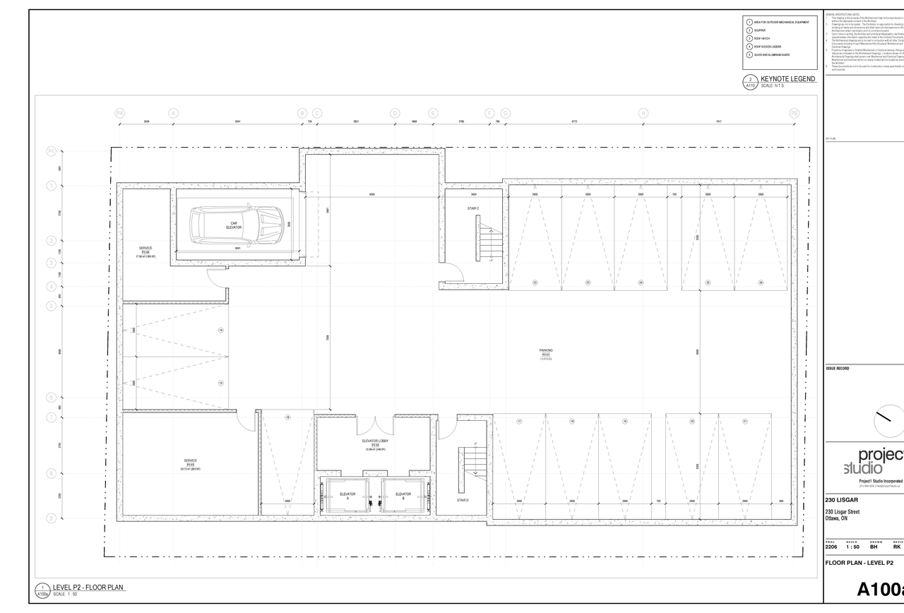 Floor plan for project from page 1 of the file '2022-12-02 - Floor Plans - D02-02-22-0116'