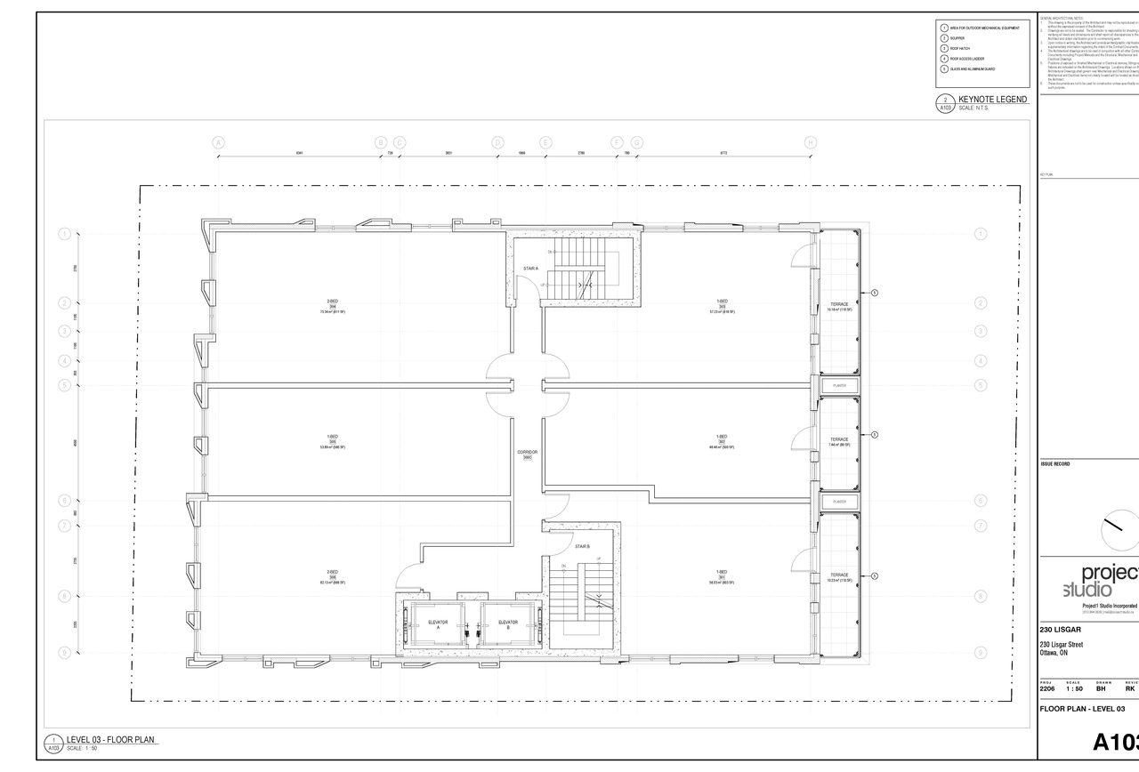 Floor plan for project from page 5 of the file '2022-12-02 - Floor Plans - D02-02-22-0116'