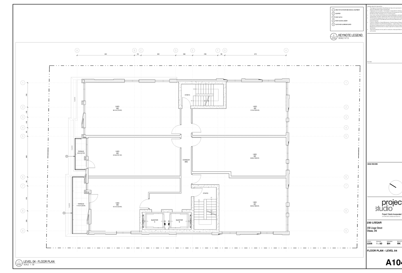 Floor plan for project from page 6 of the file '2022-12-02 - Floor Plans - D02-02-22-0116'