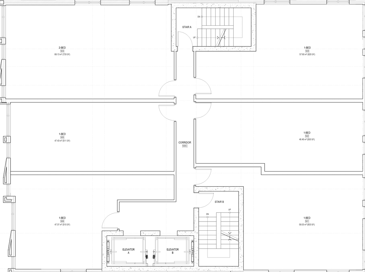 Construction site plan for project from page 7 of the file '2022-12-02 - Floor Plans - D02-02-22-0116'