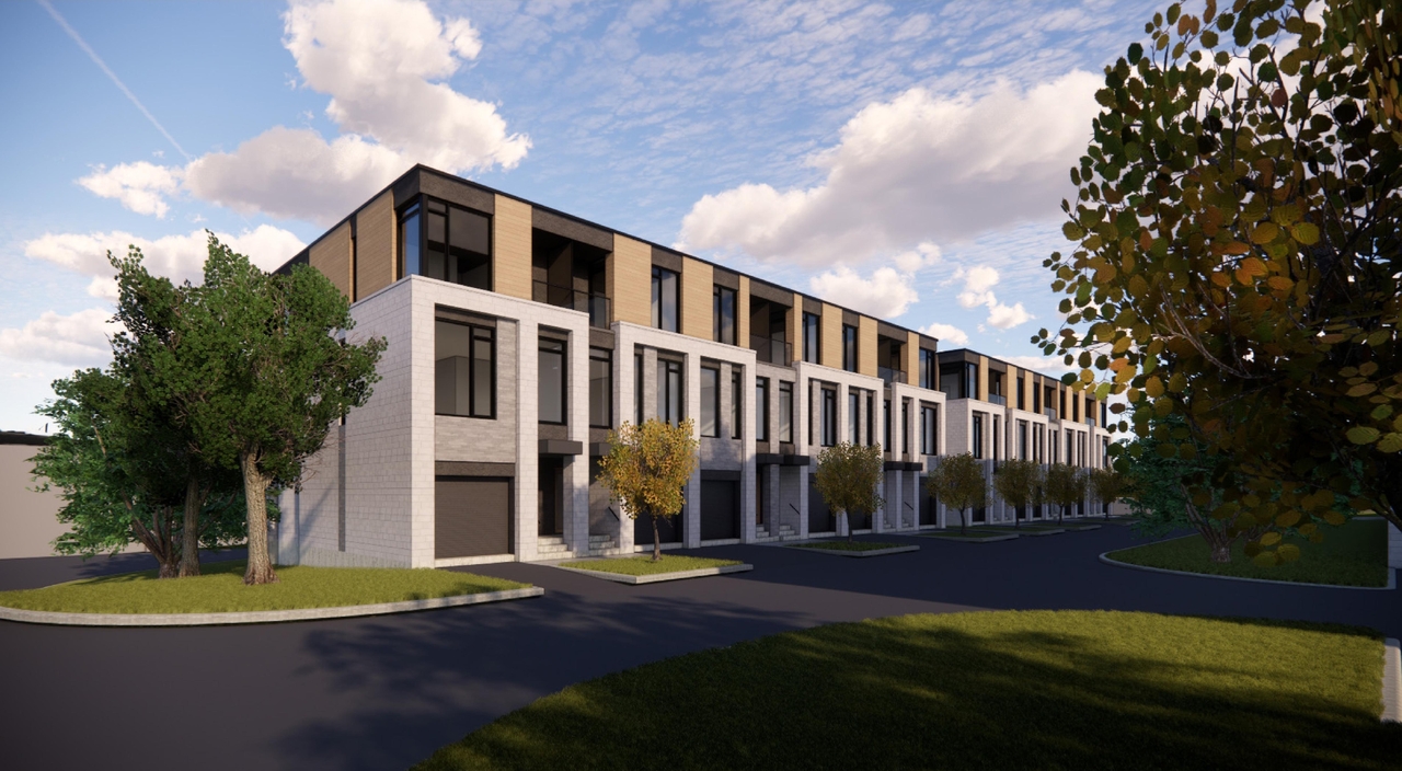 Rendering of building from page 7 of the file '2022-12-23 - Design Brief - D02-02-22-0125'