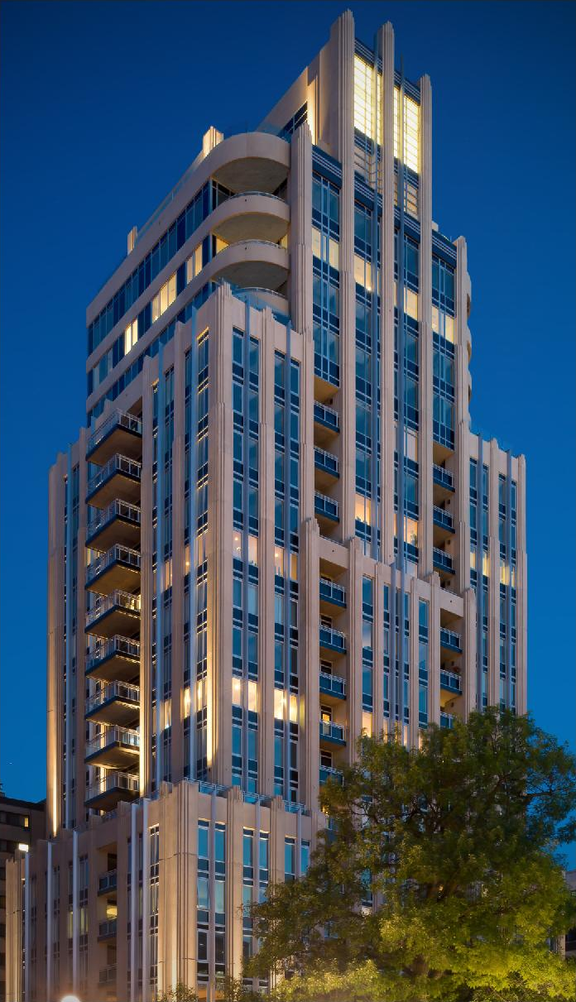 Rendering of building from page 17 of the file '2022-12-23 - Design Brief - D02-02-22-0126'