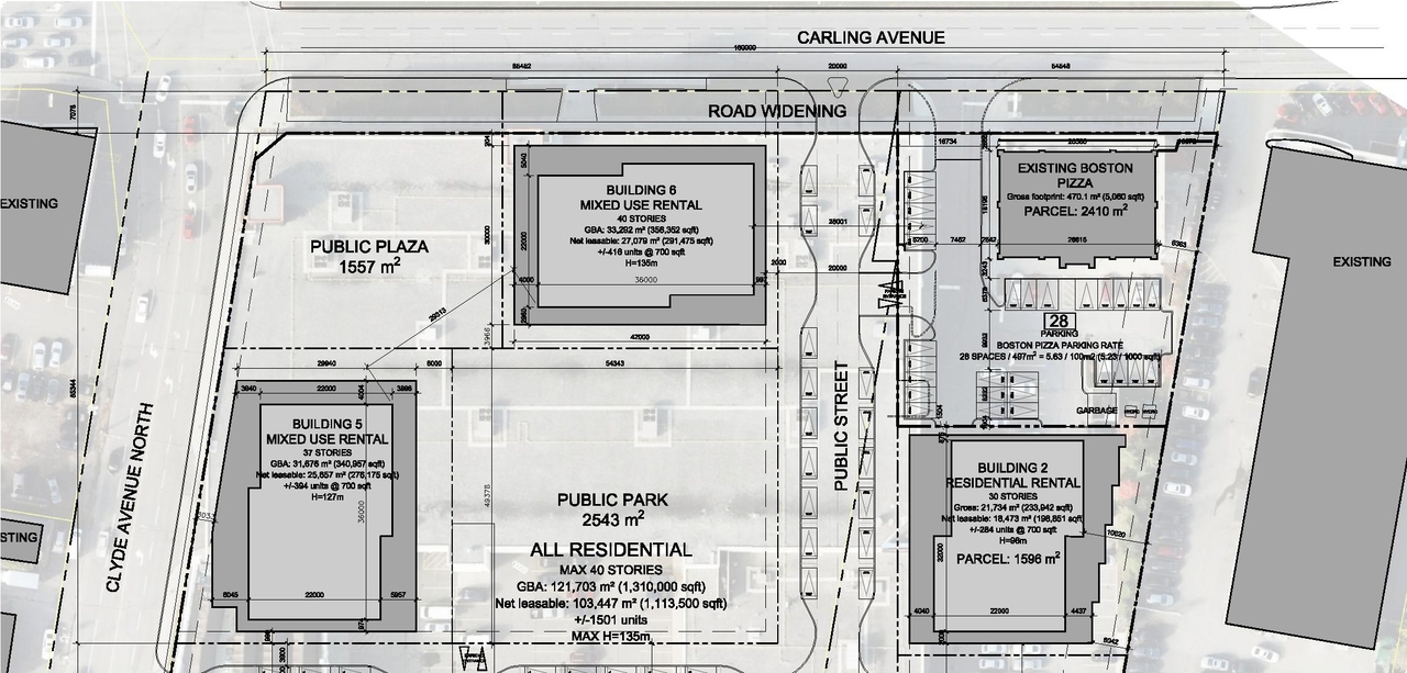 Construction site plan for project from page 4 of the file '2022-12-23 - Design Brief - D02-02-22-0126'