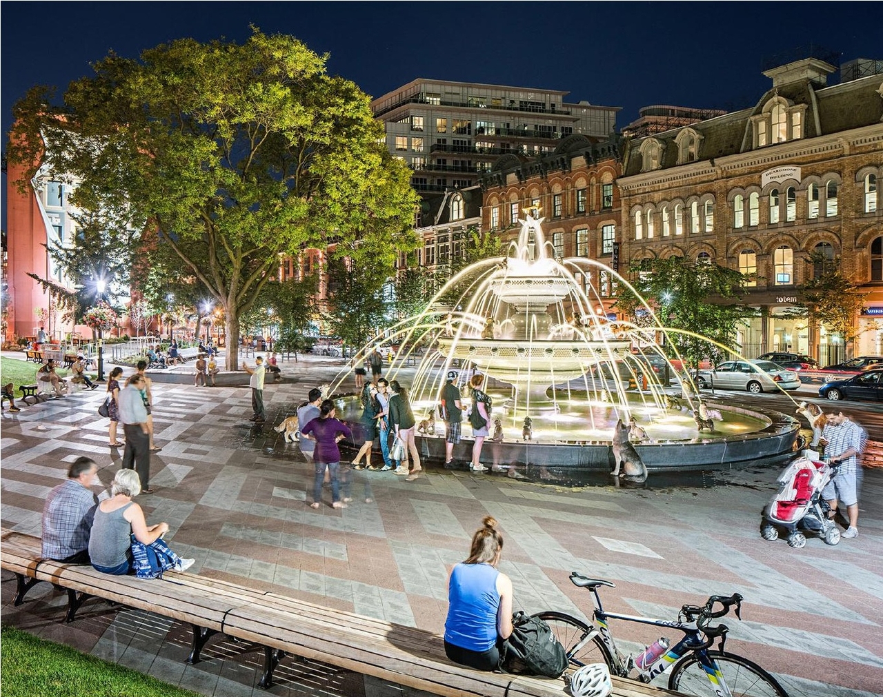 Rendering of building from page 8 of the file '2022-12-23 - Design Brief - D02-02-22-0126'