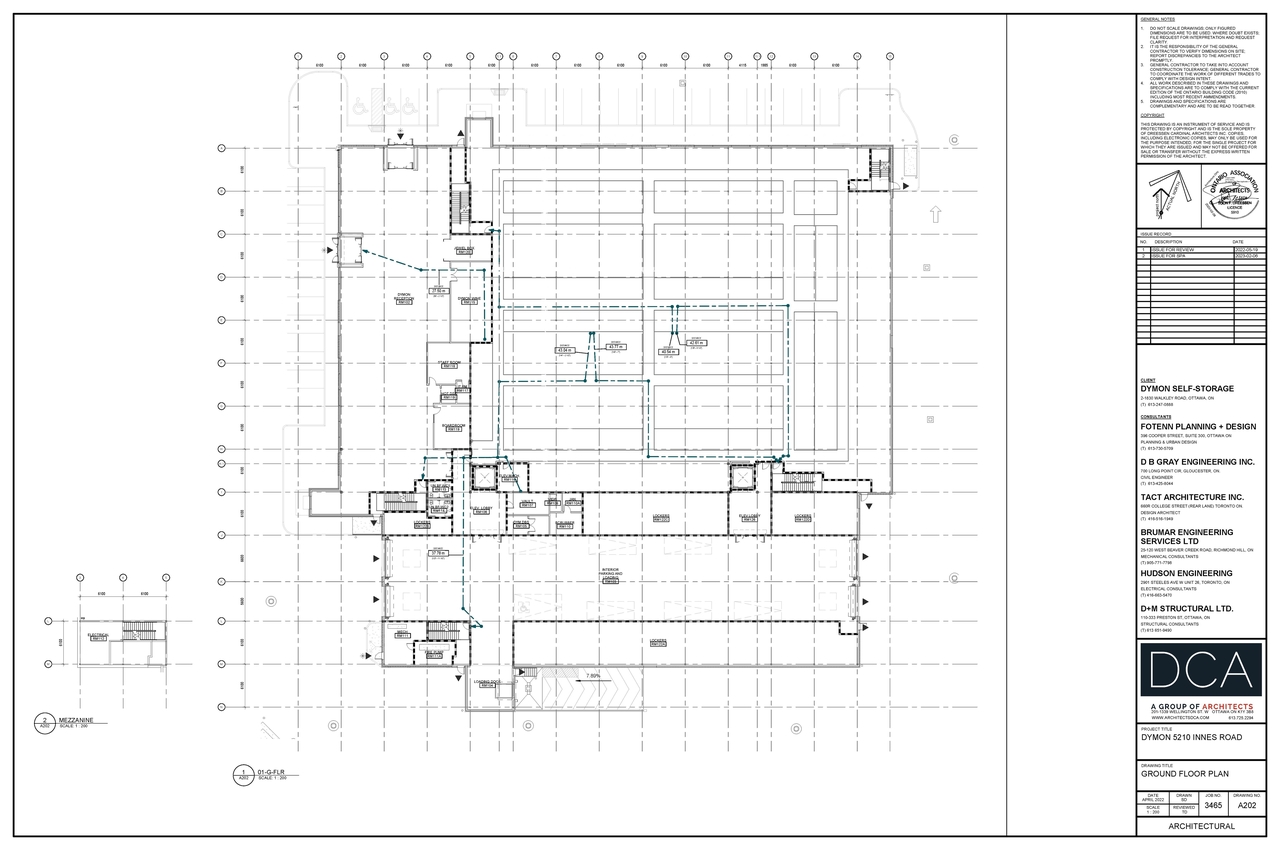 Floor plan for project from page 1 of the file '2023-02-15 - Floor Plans - D02-02-23-0001'