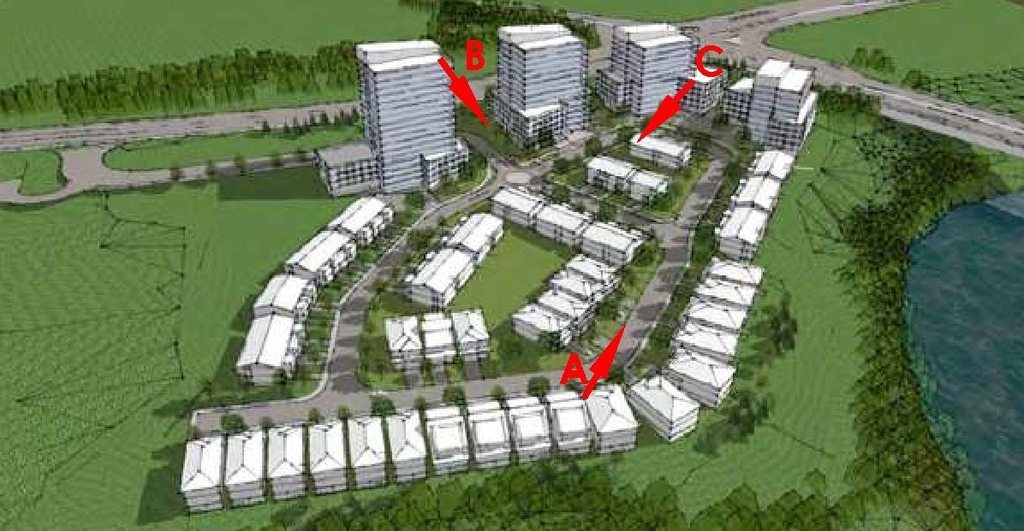 Construction site plan for project from page 6 of the file '2023-01-20 - Design Brief - D02-02-23-0004'