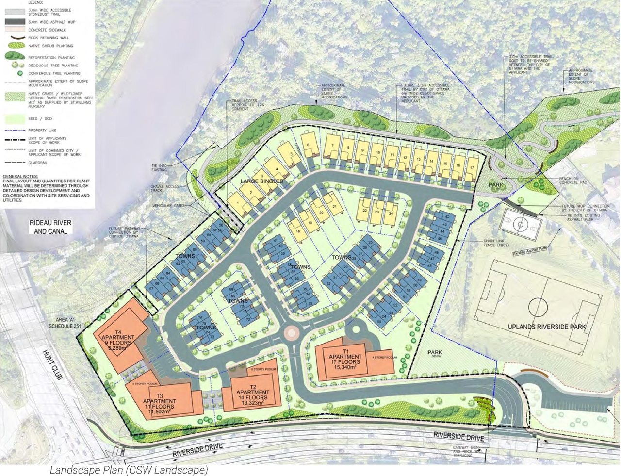 Construction site plan for project from page 9 of the file '2023-01-20 - Design Brief - D02-02-23-0004'