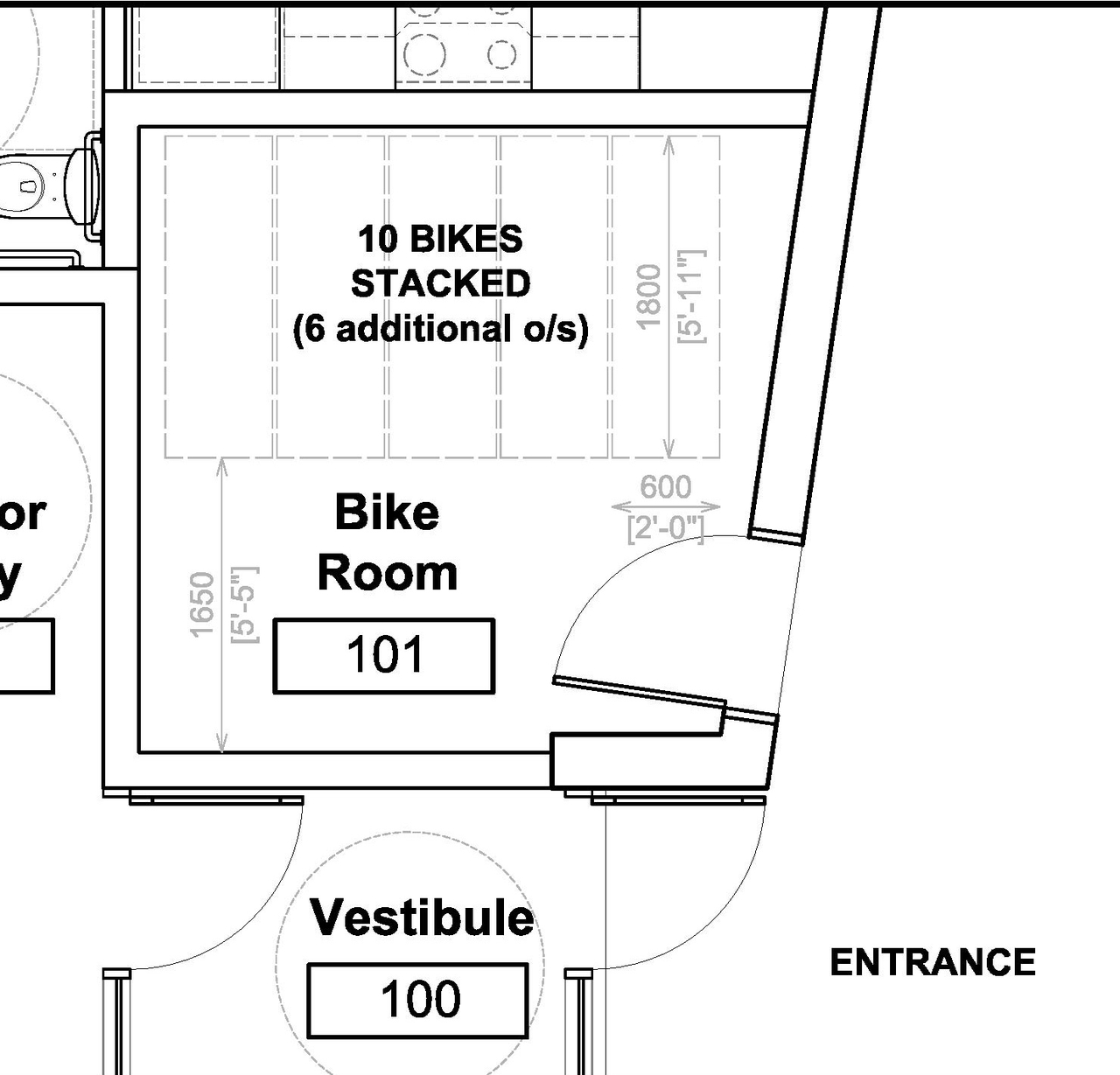 Floor plan for project from page 16 of the file '2023-01-30 - Design Brief - D02-02-23-0007'