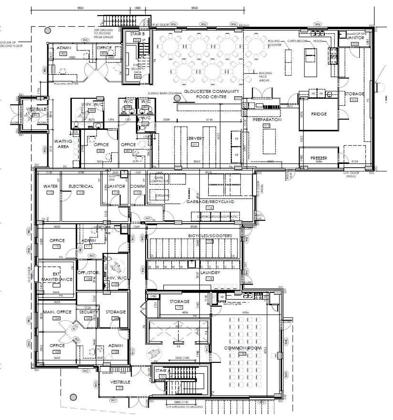 Floor plan for project from page 33 of the file '2023-09-25 - Design Brief - D02-02-23-0009'