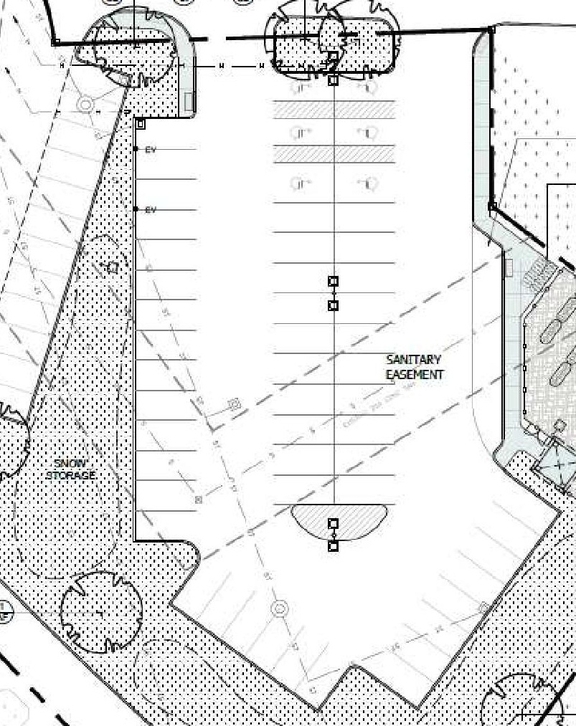 Construction site plan for project from page 40 of the file '2023-09-25 - Design Brief - D02-02-23-0009'