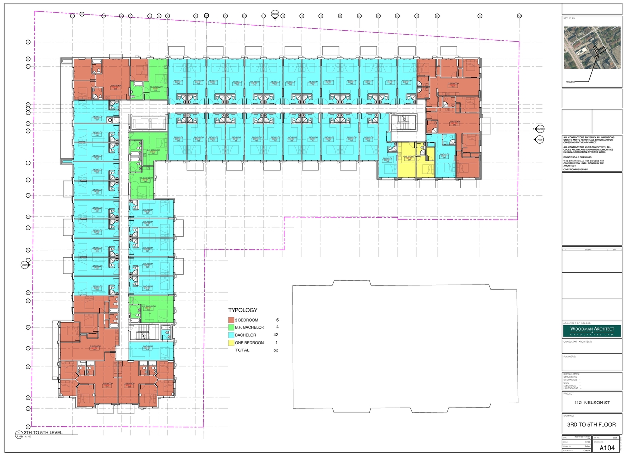 Construction site plan for project from page 4 of the file '2023-02-23 - Floor Plans - D02-02-23-0011'