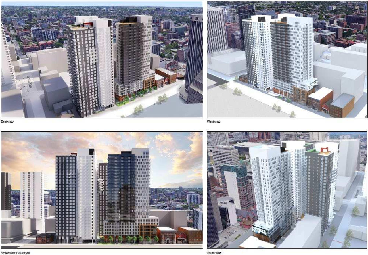 Rendering of building from page 4 of the file '2023-04-26 - Design Brief - D02-02-23-0013'