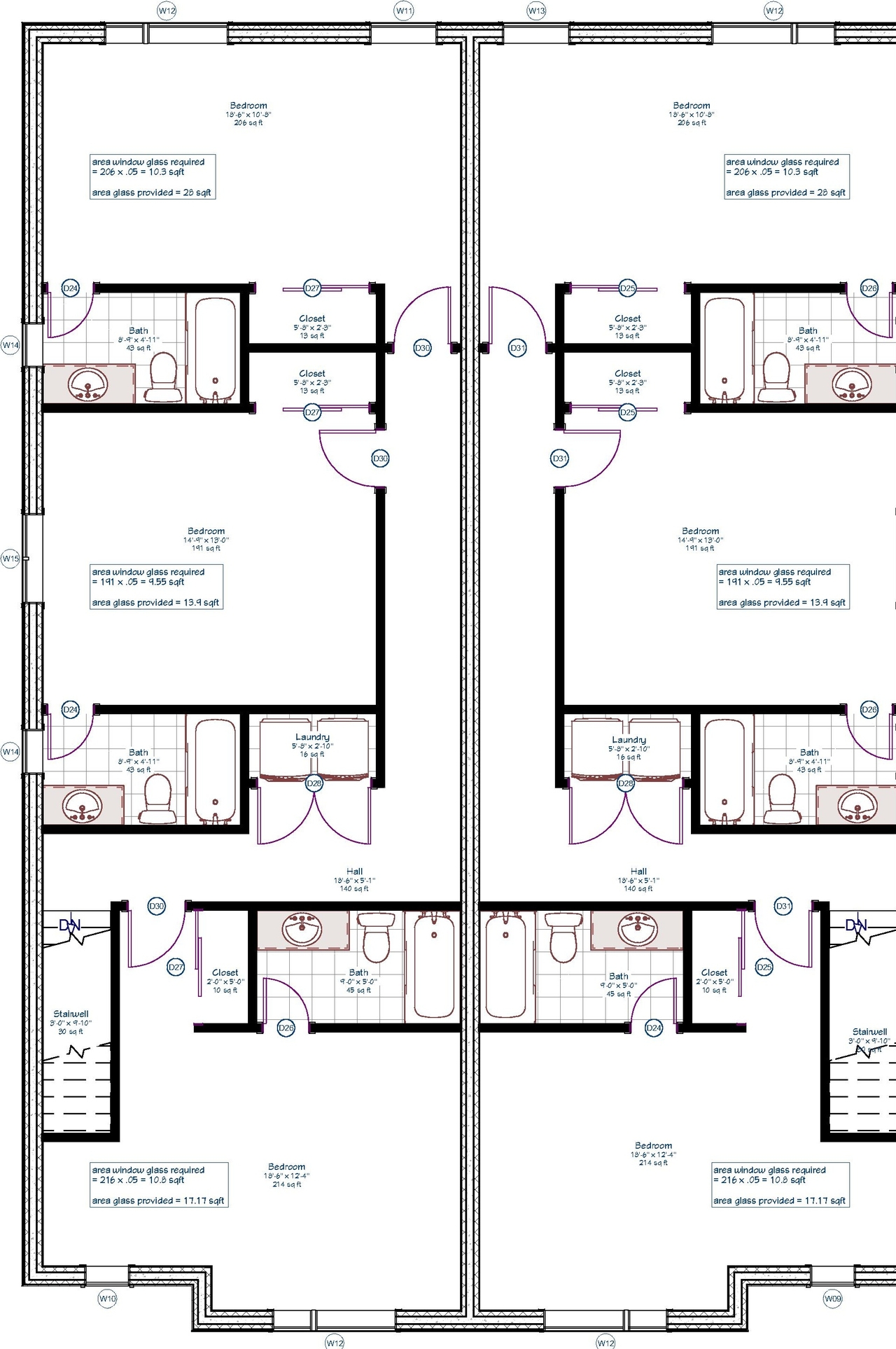 Construction site plan for project from page 1 of the file '2023-03-10 - Second Floor Plan - D02-02-23-0016'