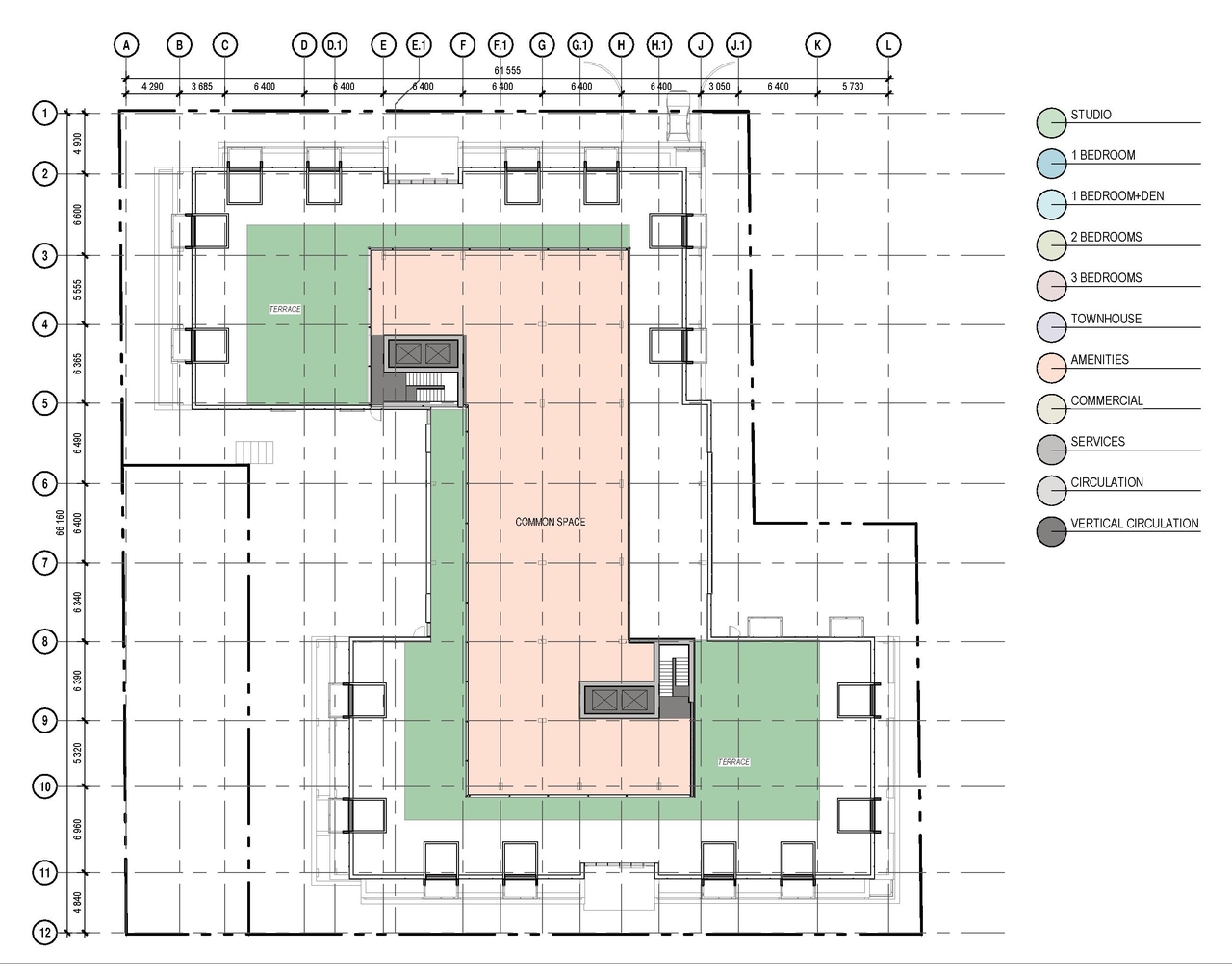 Floor plan for project from page 43 of the file '2023-09-28 - Design Brief - D02-02-23-0020 (2)'