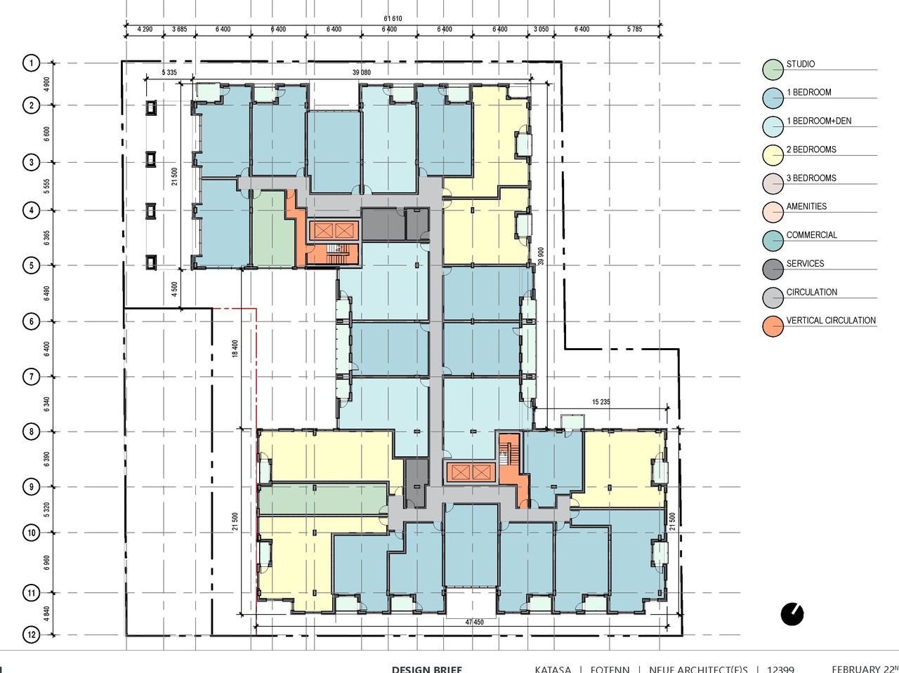 Floor plan for project from page 40 of the file '2023-03-22 - Design Brief - D02-02-23-0020'