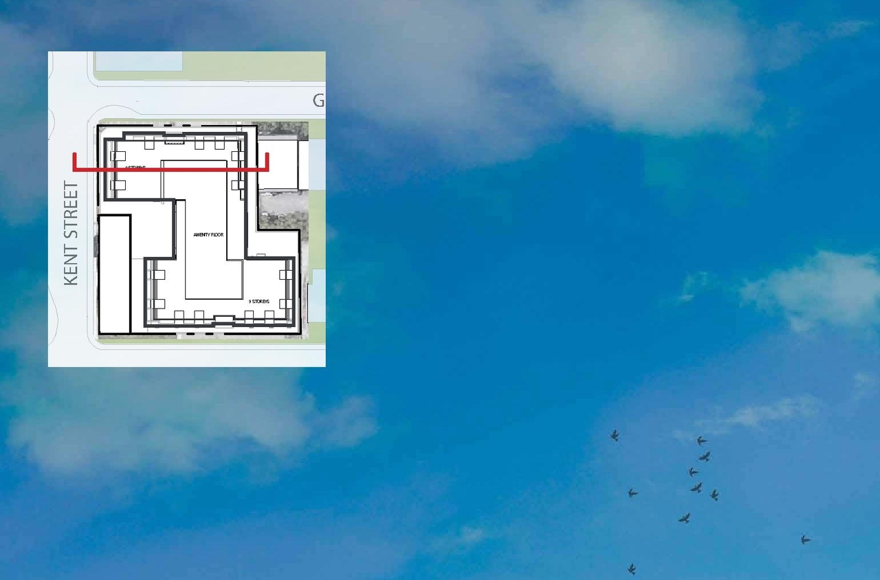 Construction site plan for project from page 49 of the file '2023-03-22 - Design Brief - D02-02-23-0020'