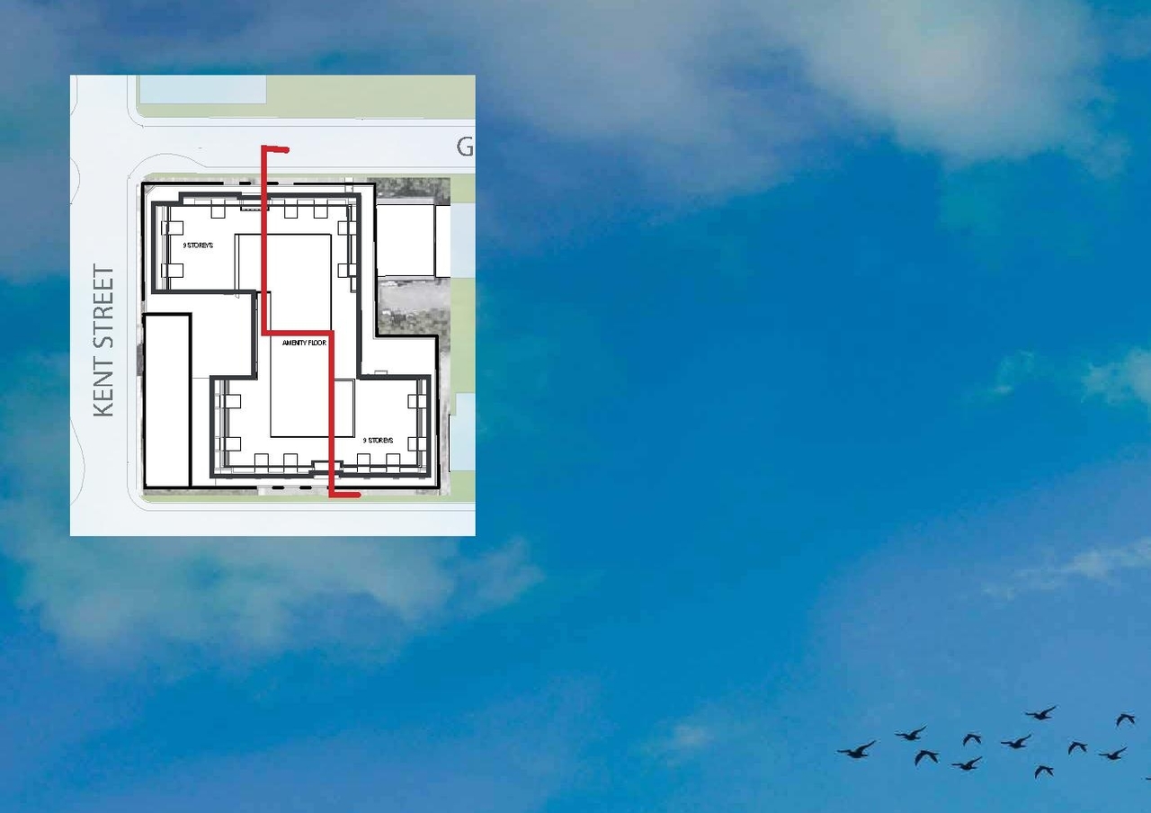 Construction site plan for project from page 50 of the file '2023-03-22 - Design Brief - D02-02-23-0020'