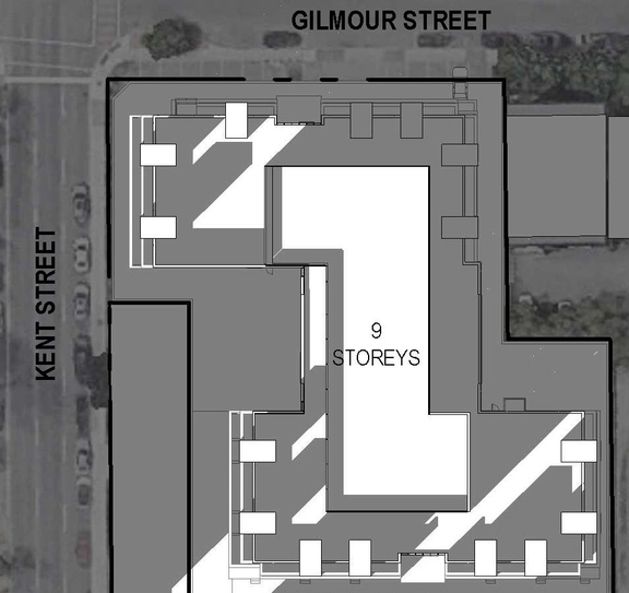 Construction site plan for project from page 72 of the file '2023-03-22 - Design Brief - D02-02-23-0020'