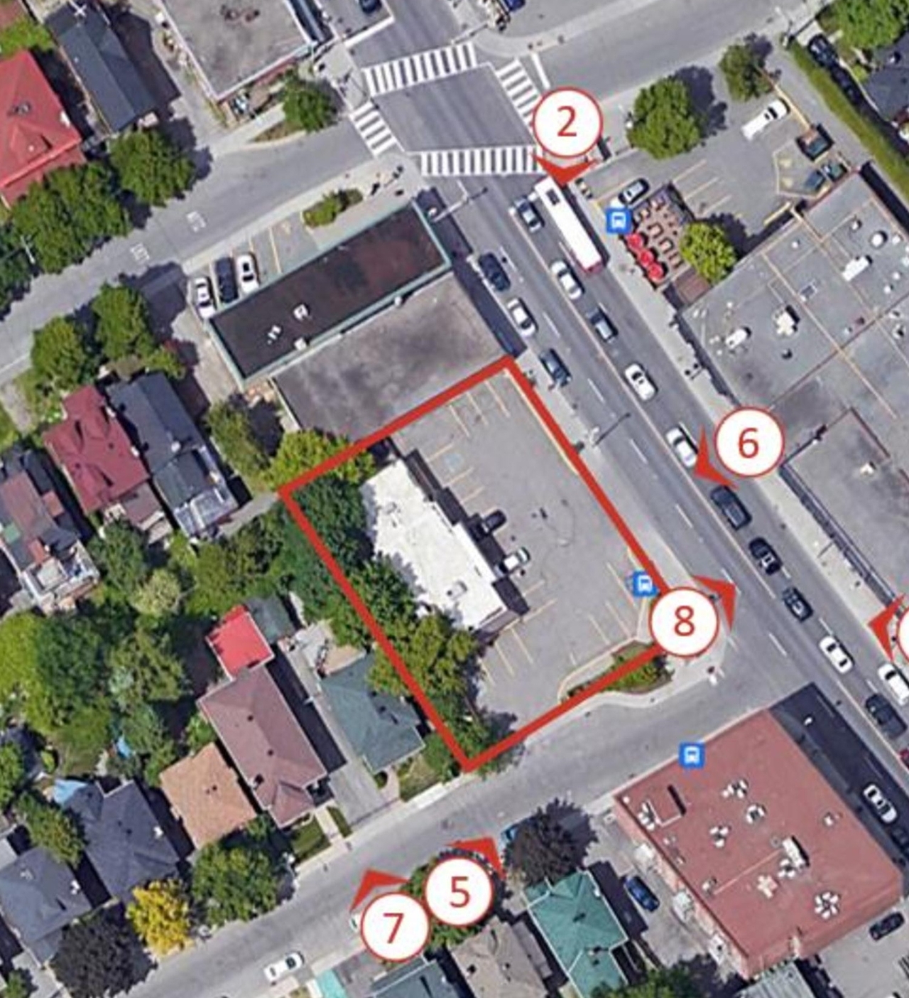 Construction site plan for project from page 9 of the file '2023-03-28 - Design Brief - D02-02-23-0023'