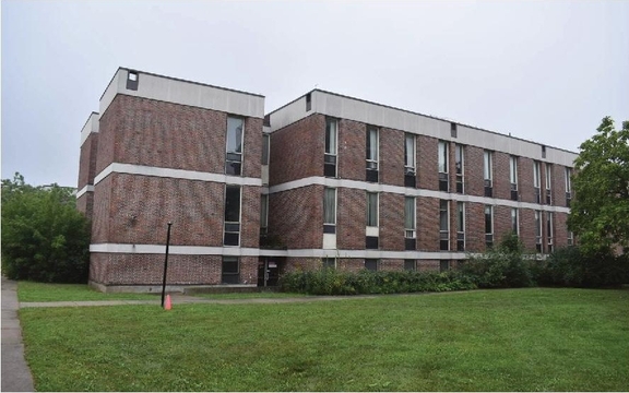 Rendering of building from page 89 of the file '2023-04-17 - Planning Rationale & Design Brief - D02-02-23-0030'