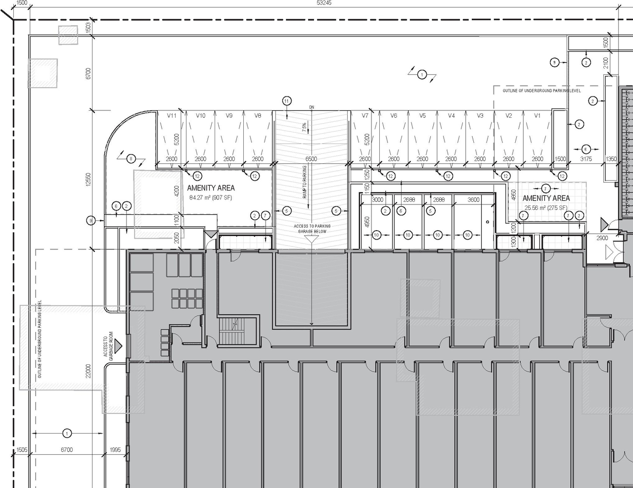Construction site plan for project from page 12 of the file '2023-05-01 - Design Brief - D02-02-23-0031'