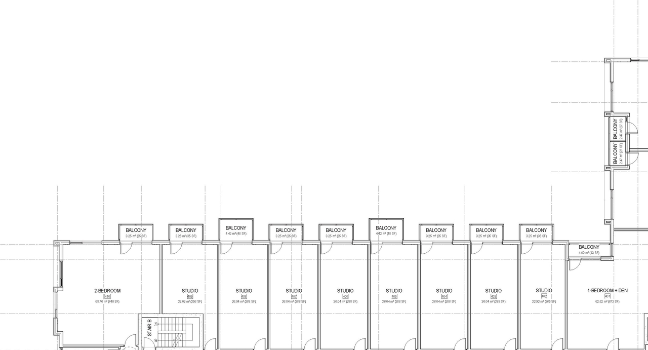 Floor plan for project from page 15 of the file '2023-05-01 - Design Brief - D02-02-23-0031'