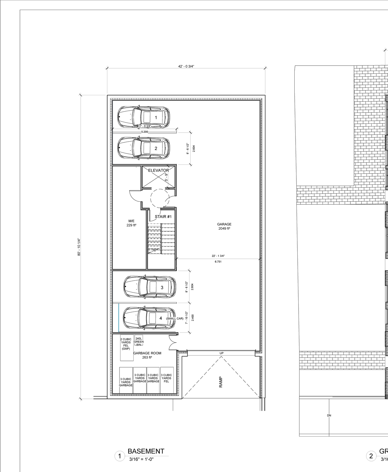 Floor plan for project from page 1 of the file '2023-05-17 - floor plans - D02-02-23-0040'