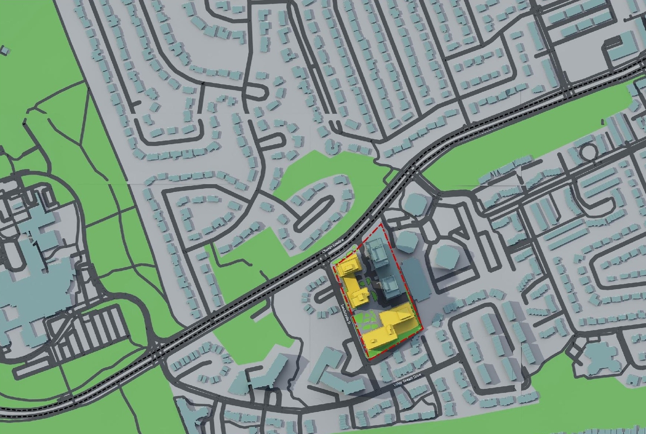 Construction site plan for project from page 78 of the file '2025-10-03 - Design Brief - D02-02-23-0046'