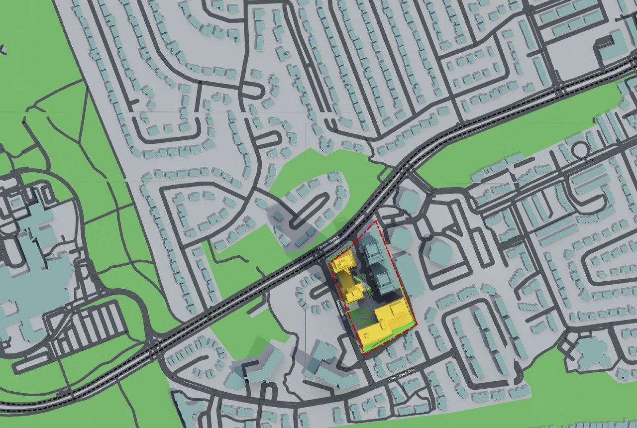 Construction site plan for project from page 79 of the file '2025-10-03 - Design Brief - D02-02-23-0046'