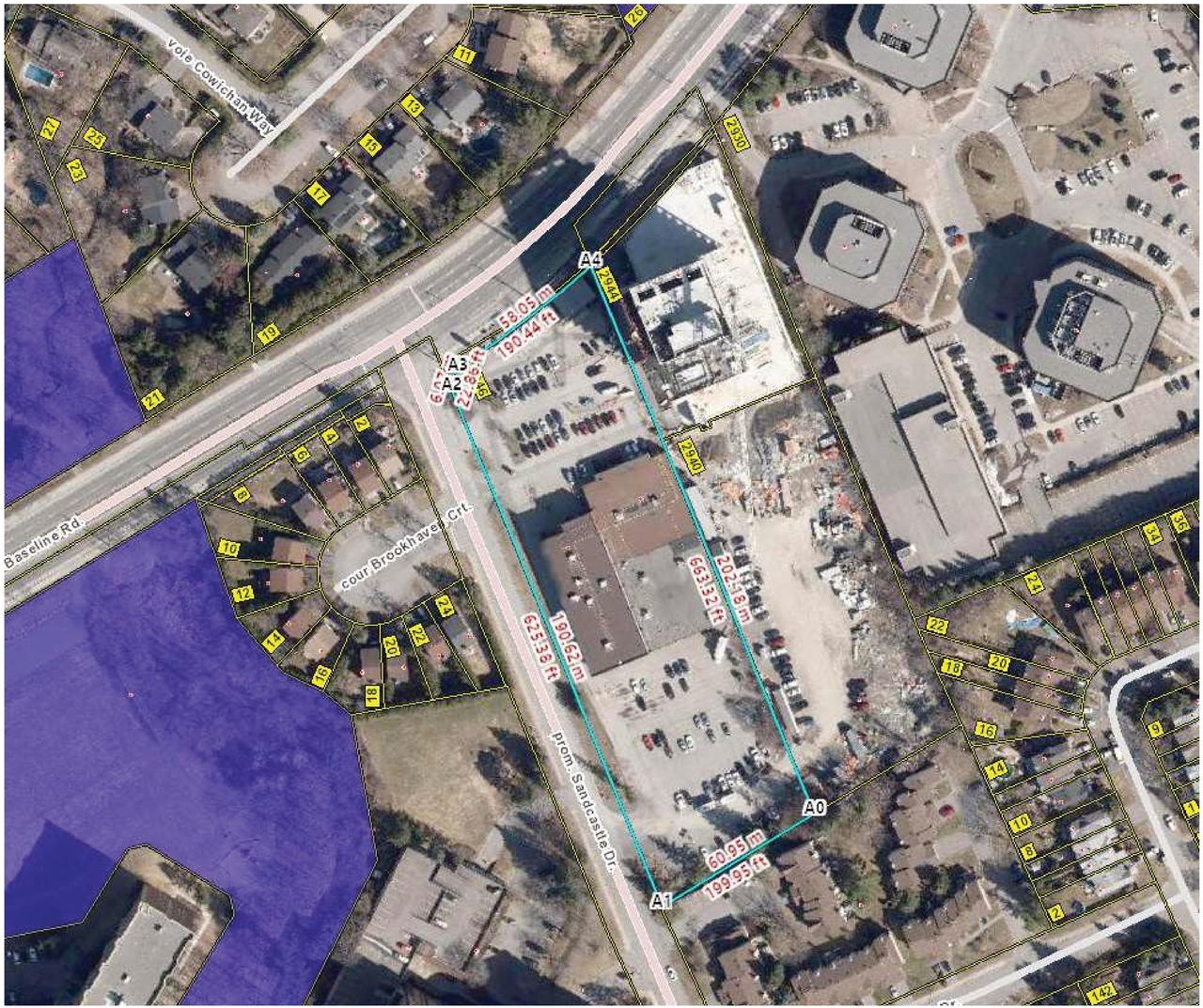 Construction site plan for project from page 11 of the file '2023-06-12 - Urban Design Brief - D02-02-23-0046'