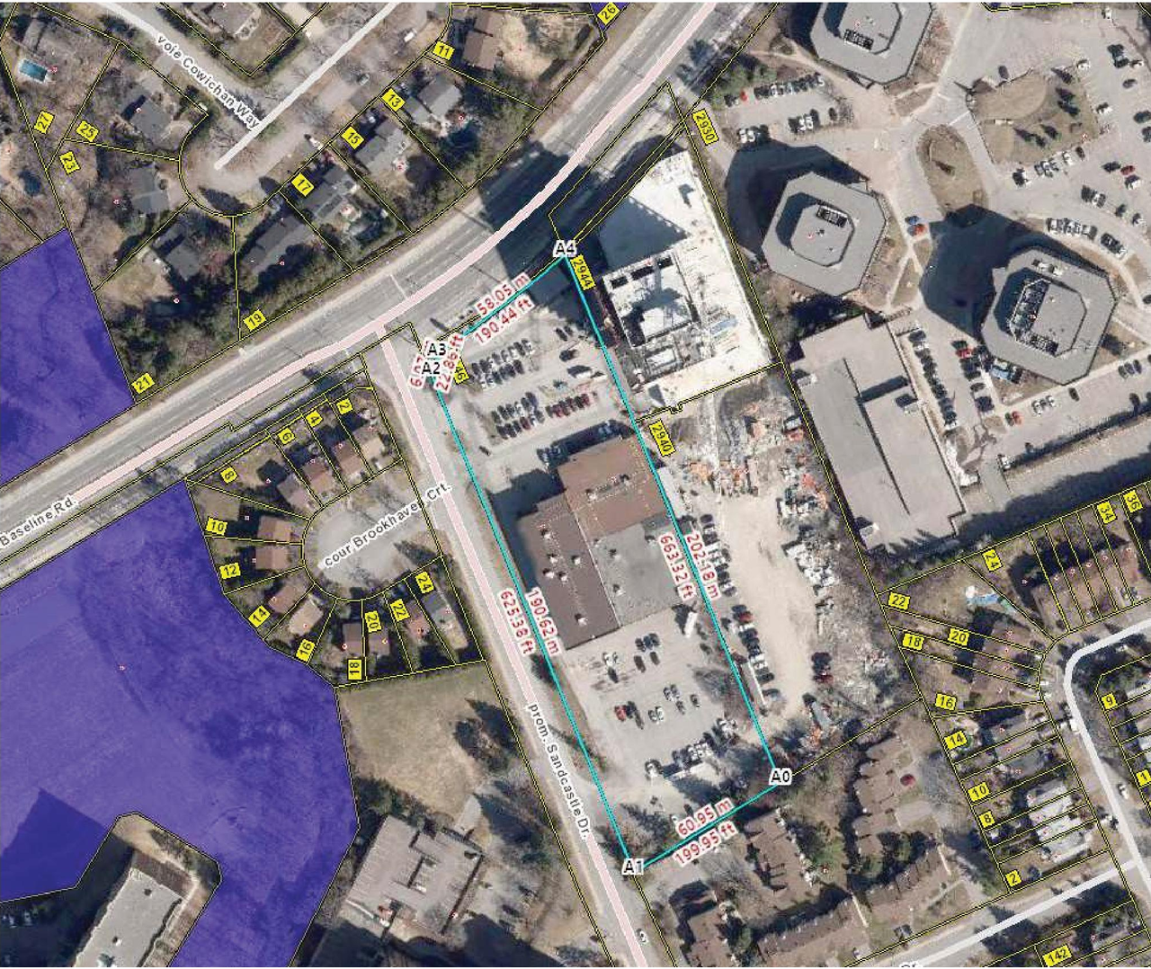 Construction site plan for project from page 11 of the file '2023-06-12 - Urban Design Brief - D02-02-23-0046'