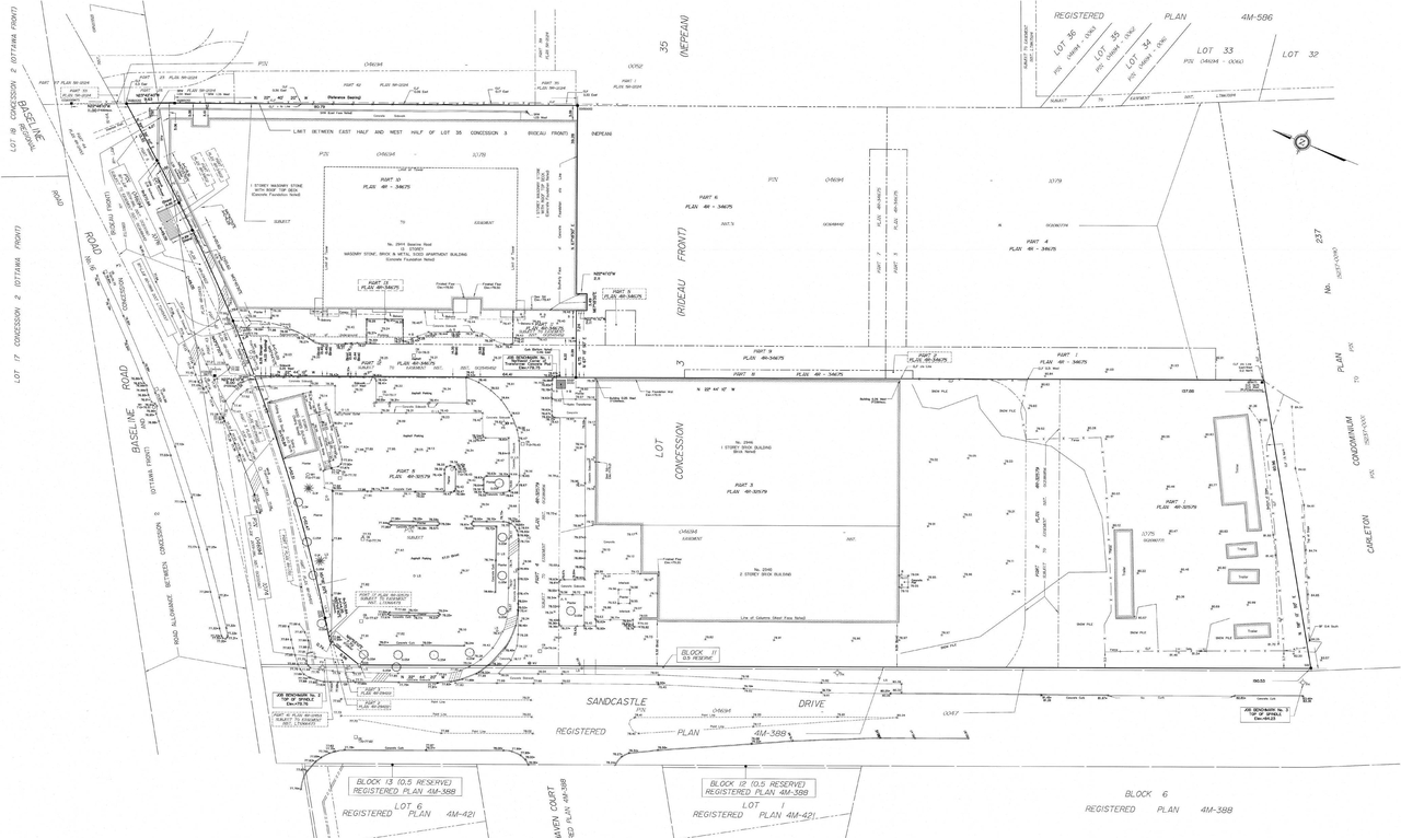 Construction site plan for project from page 12 of the file '2023-06-12 - Urban Design Brief - D02-02-23-0046'
