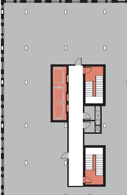 Floor plan for project from page 40 of the file '2023-06-12 - Urban Design Brief - D02-02-23-0046'