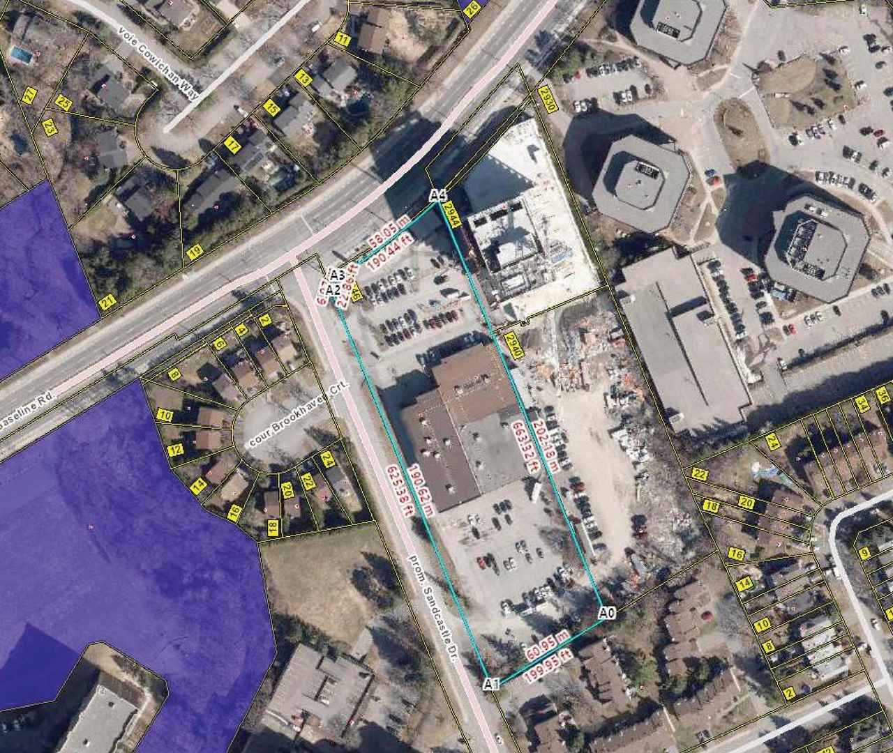 Construction site plan for project from page 10 of the file '2024-08-30 - Design Brief - D02-02-23-0046'