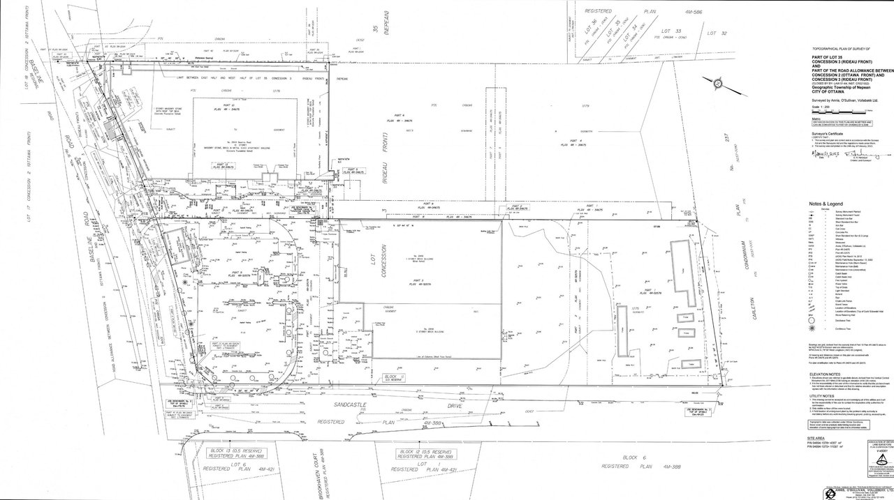 Construction site plan for project from page 14 of the file '2024-08-30 - Design Brief - D02-02-23-0046'