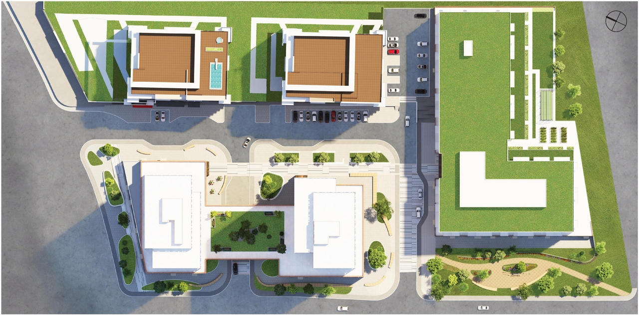 Construction site plan for project from page 37 of the file '2024-08-30 - Design Brief - D02-02-23-0046'