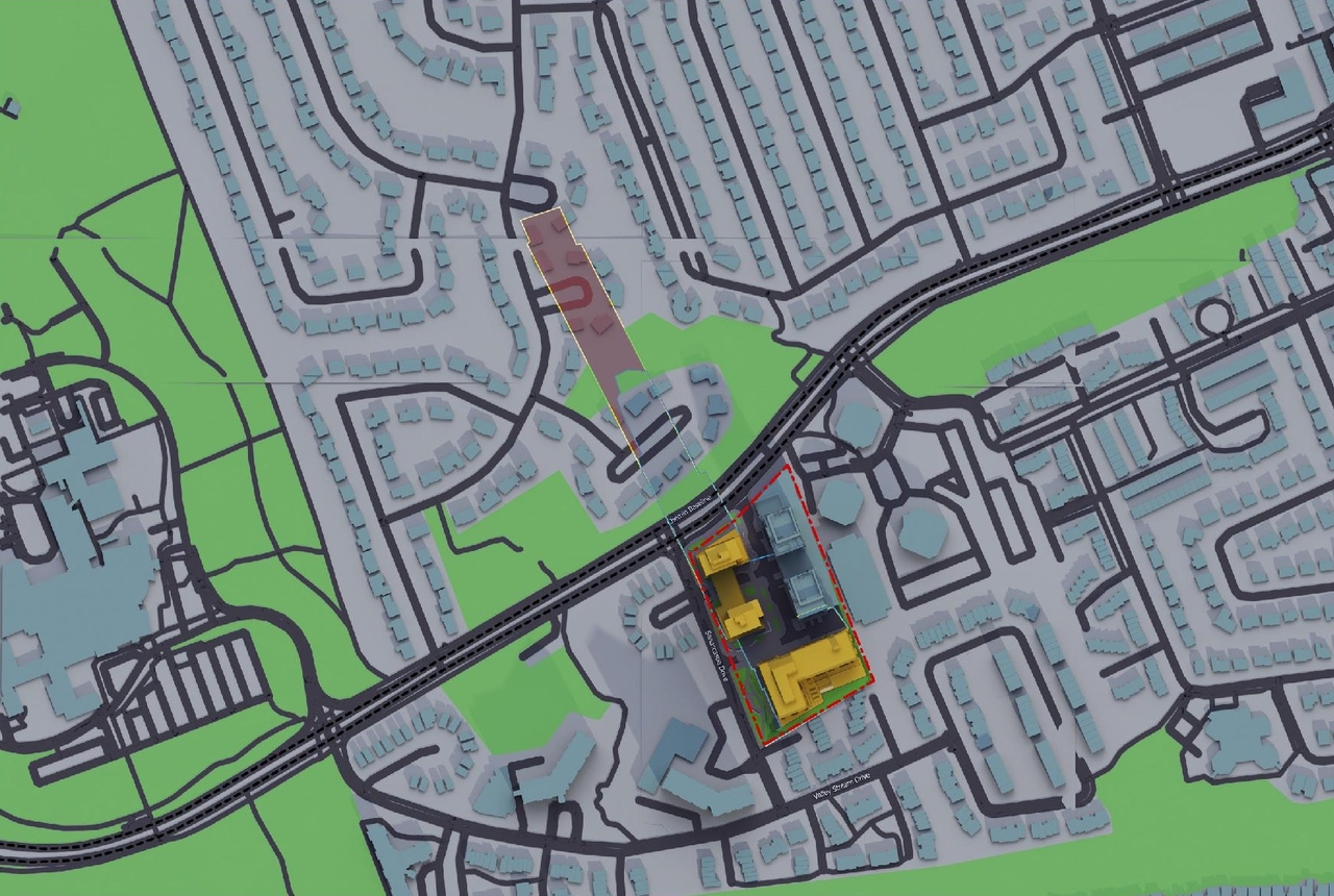 Construction site plan for project from page 75 of the file '2024-08-30 - Design Brief - D02-02-23-0046'