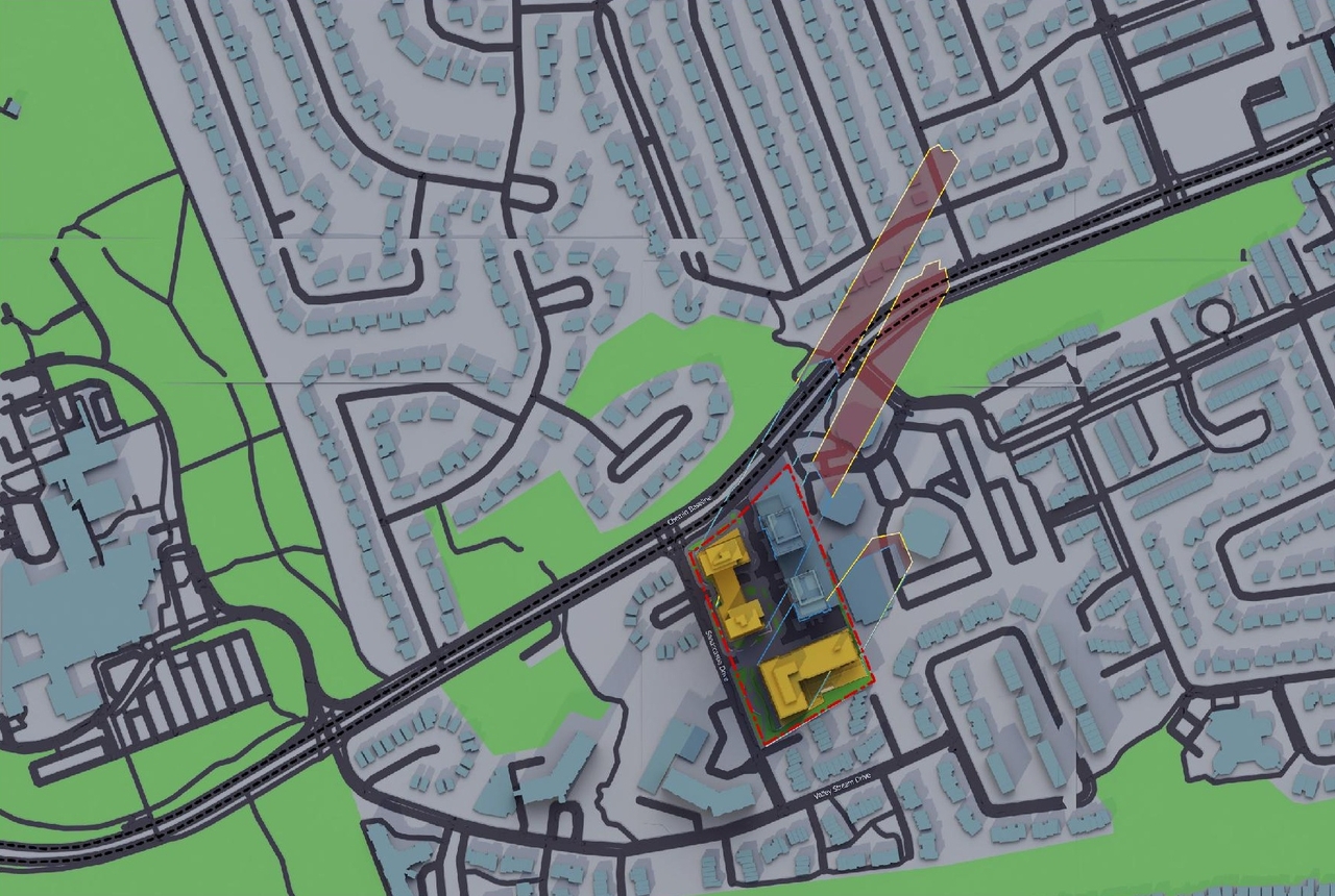 Construction site plan for project from page 76 of the file '2024-08-30 - Design Brief - D02-02-23-0046'