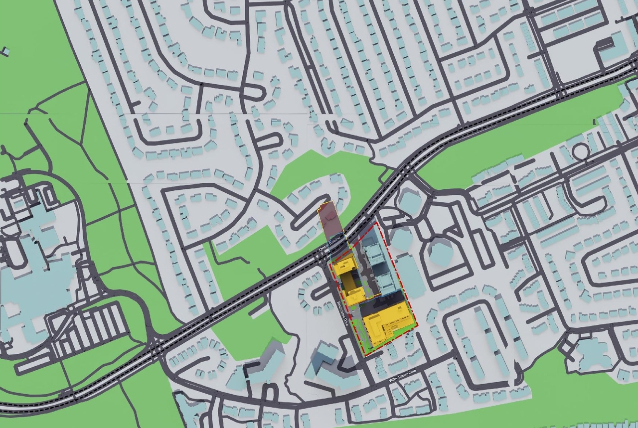 Construction site plan for project from page 80 of the file '2024-08-30 - Design Brief - D02-02-23-0046'