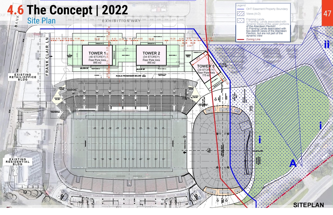 Construction site plan for project from page 47 of the file '2023-07-06 - UDRP Package (Review 1 of 2) - D01-01-23-0009, D02-02-23-0047'