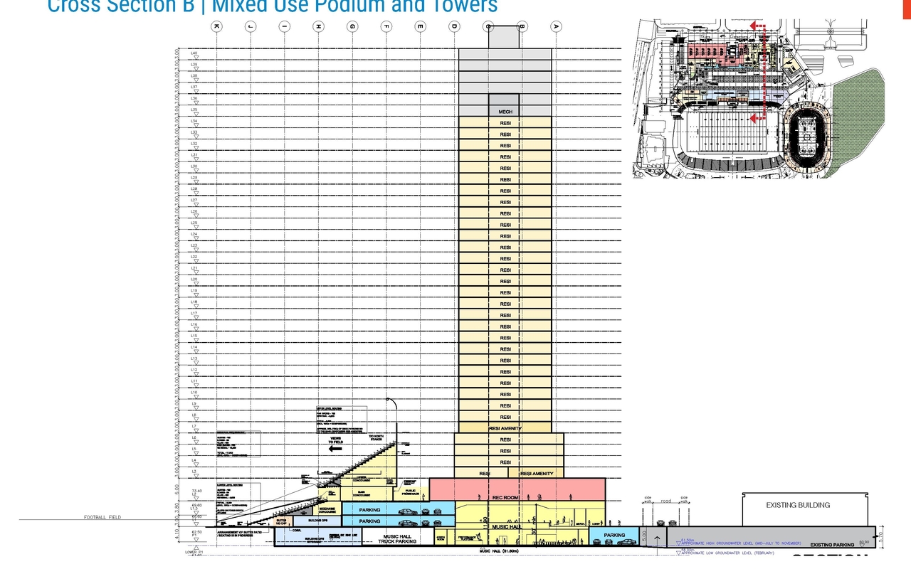 Construction site plan for project from page 56 of the file '2023-07-06 - UDRP Package (Review 1 of 2) - D01-01-23-0009, D02-02-23-0047'